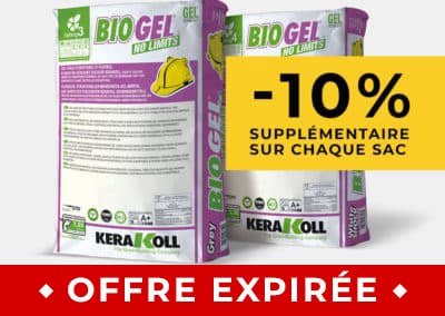 Offre Spéciale sur nos sacs de Colle Biogel “No Limit”